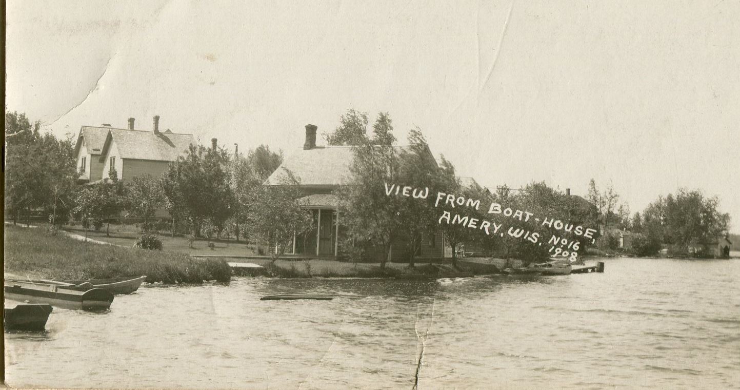 Amery - 1908 From Boat House